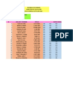 Tarea Registro Electrónico, Calculo de Promedio