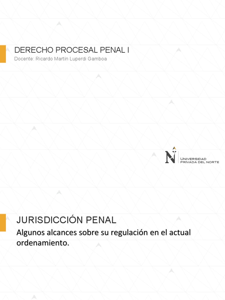 Jurisdicción y Competencia Penal | PDF | Jurisdicción | Derecho penal