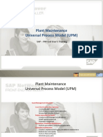  SAP PM Plant Maintenance Universal Process Model