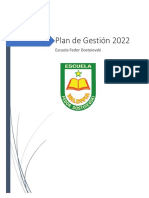 Plan de Gestion 2022