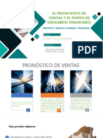 Tema 7 Pronostico de Venta y Punto de Equilibrio