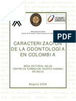 caracterizacon de la odontologia en Colombia