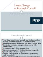 Climate Change and Luton Borough Council