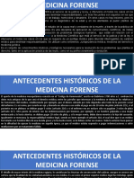 Medicina Forense: Ciencia al servicio de la justicia