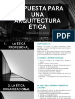 Propuesta para Una Arquitectura Ética