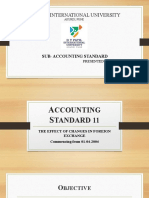 Dy - Patil International University: Sub-Accounting Standard