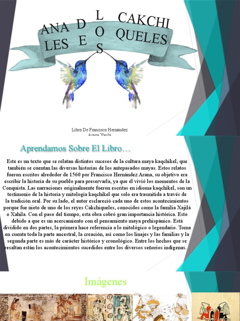 Anales de Los Cakchiqueles PDF