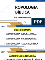 Antropologia Biblica - Aula 01