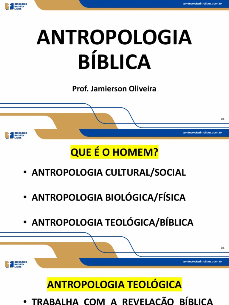 Antropologia Bíblica e a Criação do Homem | PDF | Deus | Gênesis (livro)