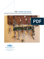 Informe Preliminar 2021 Comisionado Parlamentario Carcelario