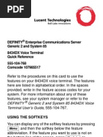 Lucent Phone Manual