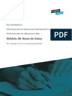 Módulo 2B: Bases de Datos: Pac Desarrollo