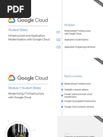 Course 3 - Infrastructure and Application Modernization With Google Cloud