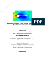 Thesis - Aeroelastic Effects of A Very Flexible Transonic Wing