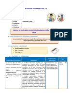 D1 A2 SESION Leemos Un Texto para Conocer Cómo Podemos Cuidar Nuestra Salud.