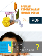 Askep Isolasi Sosial