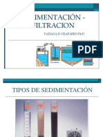 Sedimentacion Filtracion
