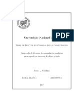 Desarrollo de Técnicas de Computación Evolutiva para Soporte en Minería de Datos y Texto