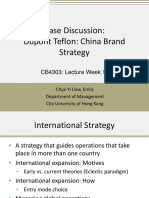 Strategy & Policy Lecture Week 11 - Dupont Teflon Case C03