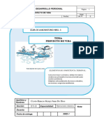 Guía de Laboratorio 3 - Proyecto de Vida