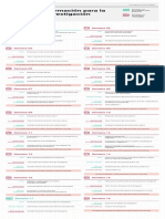 Cronograma - Formación para La Investigación - CGT