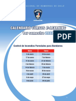 Calendario Capacitacion 2022