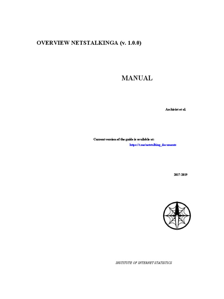  голые @@@ @@ arhivach.org $ 2 Manual: Overview Netstalkinga (V. 1.0.0) | PDF | World Wide Web | Internet  & Web