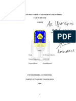 Determinan Pertumbuhan Ekonomi Di Asean-9 Pada TAHUN 2008-2018