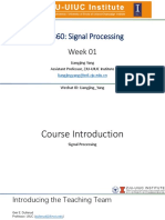 ME360: Signal Processing: Week 01