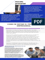 Infografía Protocolo Empresarial Estudiante Yonathan Alejandro Rivera