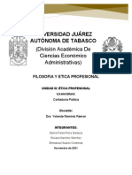 Mi Investigación Tema 3.3 Valores y Responsabilidad Etica