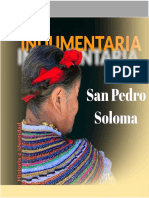 Traje de San Pedro Soloma, Huehuetenango.
