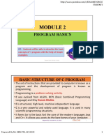 Basics of C Programming