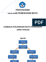 Penyusunan Rencana Pemenuhan Mutu