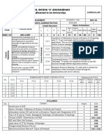 Ibcs, Siksha O' Anusandhan (Deemed To Be University) : Curriculum