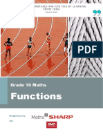 Grade 10 Functions and Graphs