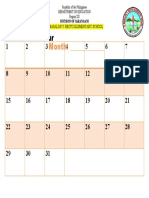 Calendar of Act