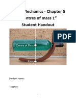 A2FM Mech.05 - Centres of Mass 1 - Student Notes (For