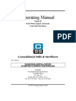 Operating Manual: "Mark II" Solid-State Digital Automatic Controlled Sterilizers