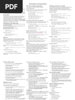 Tensorflow 2.0 Cheat Sheet: Some Pre-Requisites TF Core Learning Algorithms Working With Keras Models