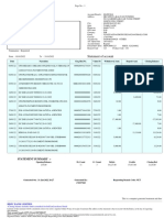 Bank Statement Summary for Vijayakannan Murugesan