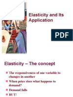 Elasticity & Forecasting