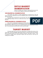 Nestle Market Segmentation