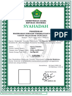 Syahadah RIADUL MUKHLISIN Blankov