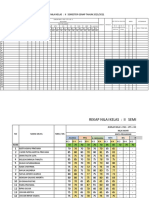 Rekap Nilai Akhir Semester