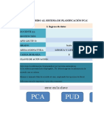 PCA Plan de destreza Leng