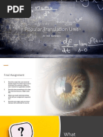 Popular Translation Unit: Dr. Will Kurlinkus