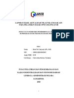 Laporan Hasil Aktualisasi Nilai-Nilai Dasar Asn Pada Pelatihan Dasar Cpns Golongan Iii