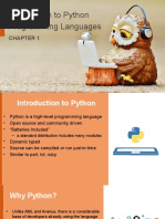 Chapter 1 Introduction To Python