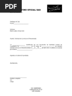 Carta Solicitud Cancelacion Rut Dian | PDF